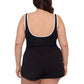 Penbrooke Women's Tummy Control 4 Way Stretch Sport Romper One-Piece Swimsuit