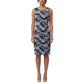 Premise Women's Floral Crochet Sleeveless Sheath Mini Dress