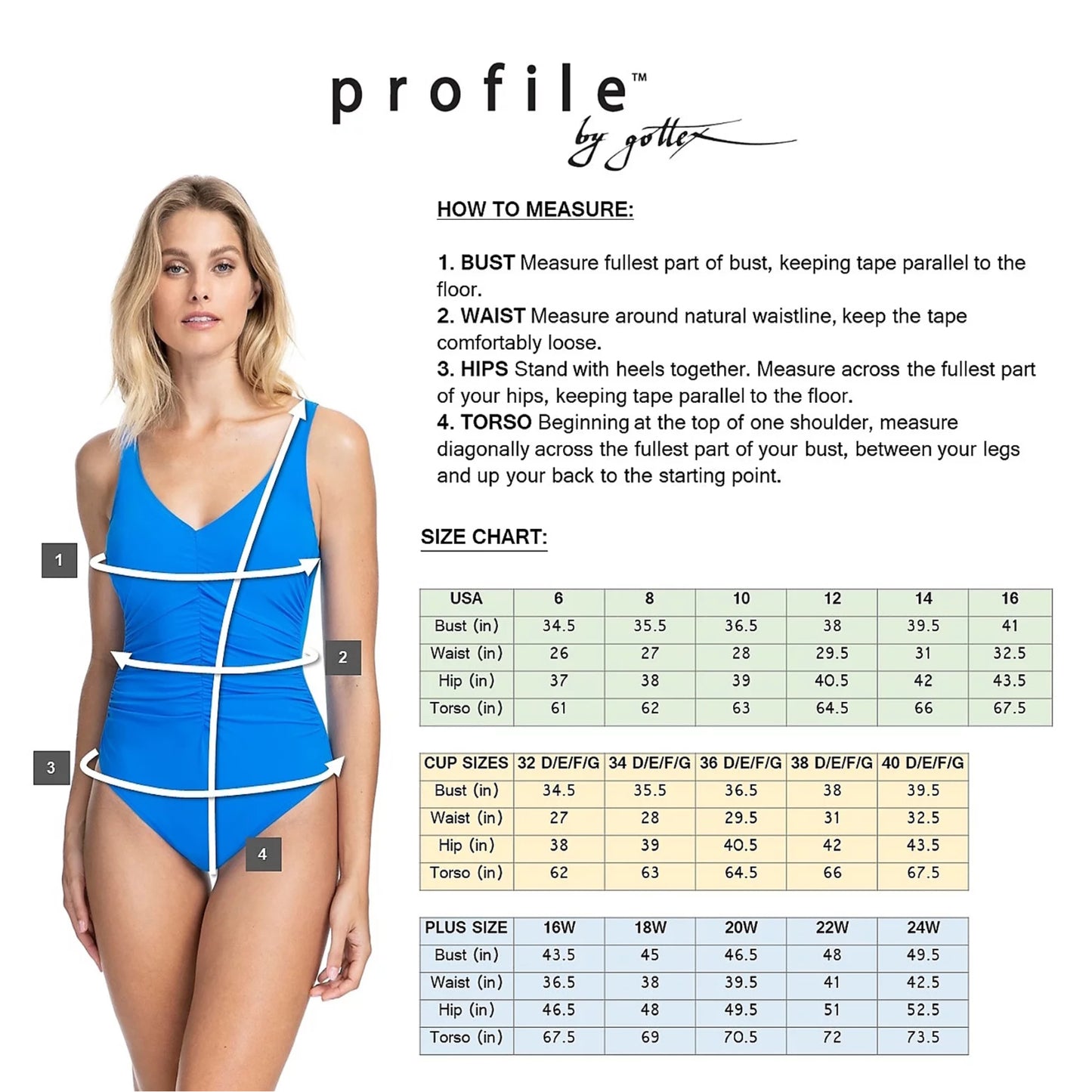 Profile by Gottex Women's Unchain My Heart Round Neck Tummy Control One-piece Swimsuit