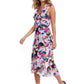 Profile by Gottex Canvas Wrap Sun Dress Ruffle Trim Beach Cover-Up