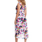 Profile by Gottex Canvas Wrap Sun Dress Ruffle Trim Beach Cover-Up