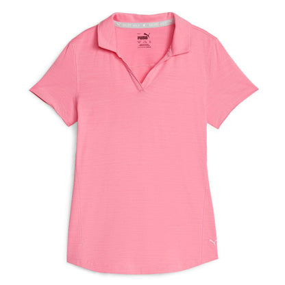 PUMA GOLF Big Girls Cloudspun Coast Moisture Wicking UPF 40 Short Sleeve Polo Shirt
