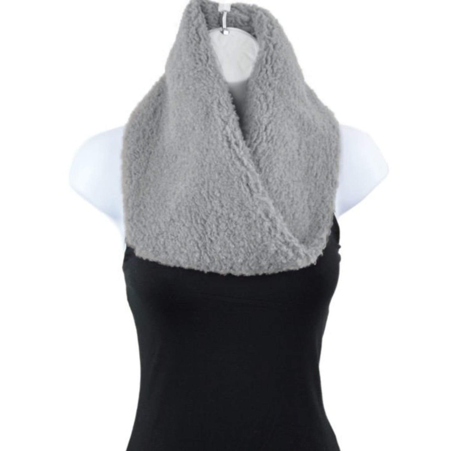 Rachel Roy Women's Layla Faux Fur Neck Warmer Snood Scarf