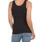 Rachel Zoe V-neck Ribbed V-neck Tank Top