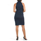 Rachel Zoe Women's Halter Neck Ruffle Midi Dress
