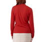 Rachel Roy Women's Drape Neck Long Sleeve Wrap Top