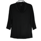 Rachel Zoe Women's Chiffon Cowl Neck Hi-low Hem Dolman Top