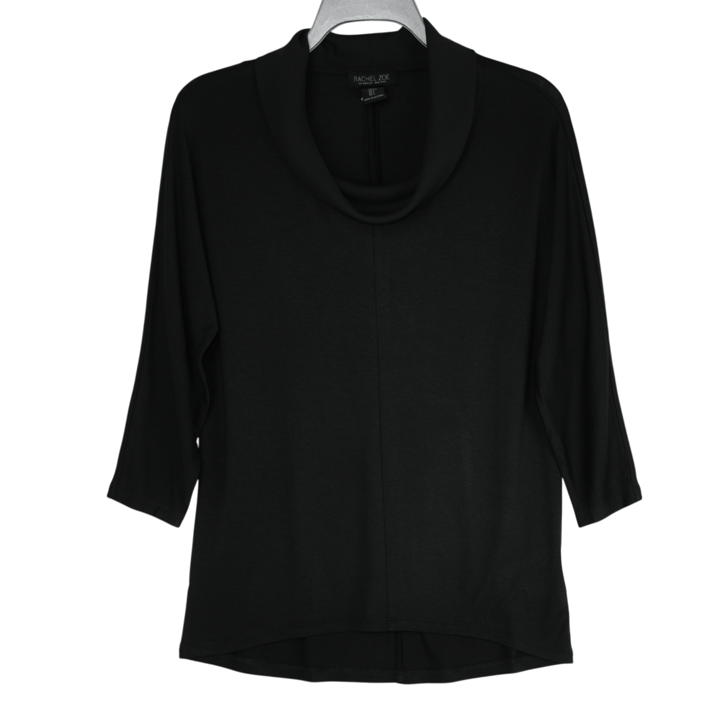 Rachel Zoe Women's Chiffon Cowl Neck Hi-low Hem Dolman Top