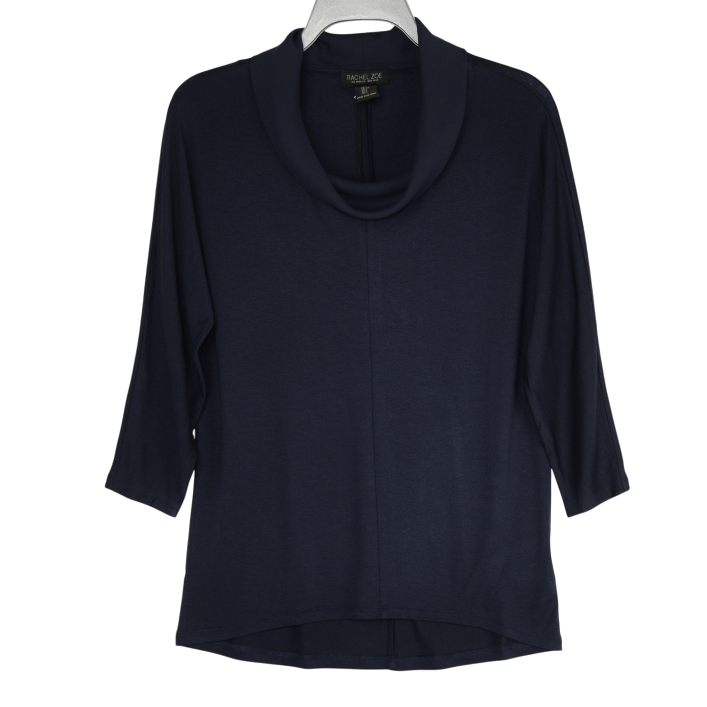 Rachel Zoe Women's Chiffon Cowl Neck Hi-low Hem Dolman Top