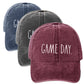 Rae Dunn Women's Game Day Denim Baseball Cap