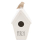 Rae Dunn Artisan Collection by Magenta Ceramic Taper Rest Birdhouse