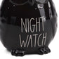 Rae Dunn Ceramic 'Night Watch' Text Fall Halloween Owl Figurine