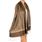 Women's Pashmina Reversible Paisley Fringed Shawl Evening Wrap