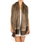 Women's Pashmina Reversible Paisley Fringed Shawl Evening Wrap