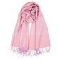 Women's Pashmina Reversible Paisley Fringed Shawl Evening Wrap