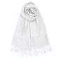Women's Pashmina Reversible Paisley Fringed Shawl Evening Wrap