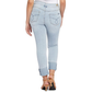 SEVEN7 Women's High Rise Slim Straight Boyfriend Cuffed Ankle Jeans
