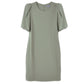 SHARAGANO Women's Elbow Sleeve Shift Mini Dress