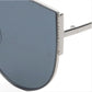 Steve Madden Women's Cat Eye Rhinestone Embellished Sunglasses