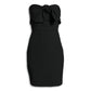 Sam Edelman Women's Strapless Bow Sheath Cocktail Mini Dress