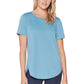 Skechers Women's 2-Pack Lightweight Tee Soft Active Casual Tunic T-Shirt
