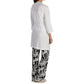 Soybu Zen Women's Ultra Soft Three-quarter Sleeve Stretch Jersey Robe