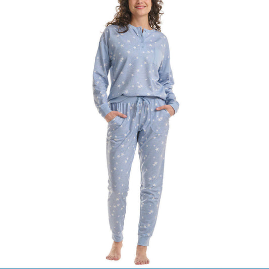 Splendid Women's 2-Piece PJ Soft French Terry Top and Pants Lounge Set