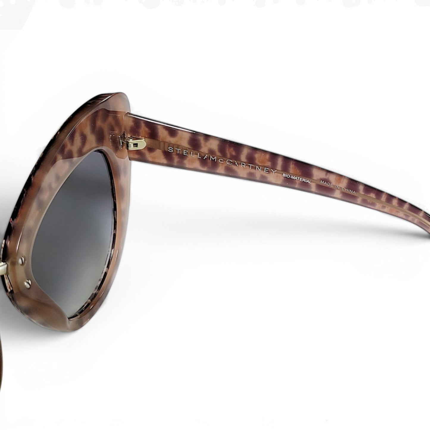 Stella McCartney Women's Leopard Cat Eye Sunglasses