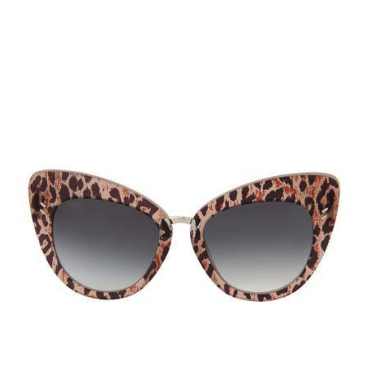 Stella McCartney Women's Leopard Cat Eye Sunglasses