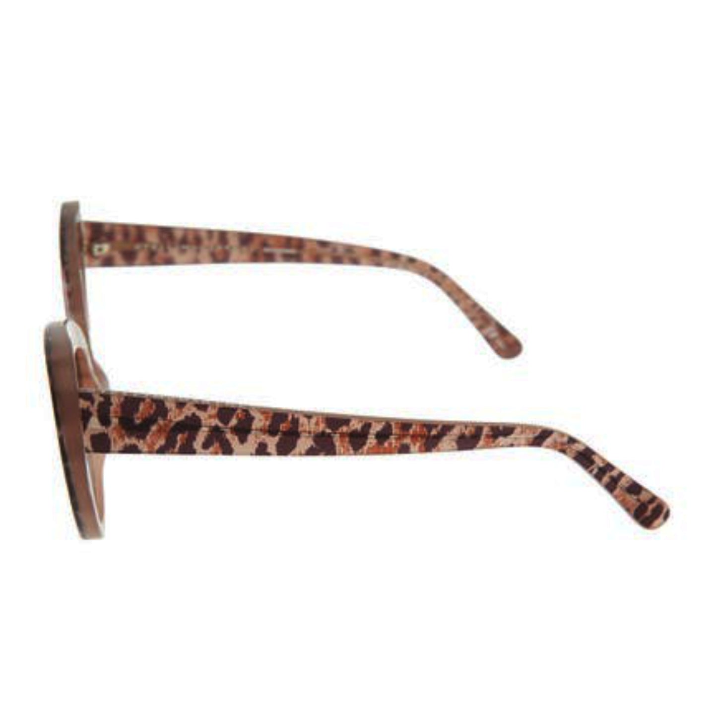 Stella McCartney Women's Leopard Cat Eye Sunglasses
