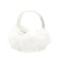 Steve Madden Women's Rhinestone Embellished Foldable Faux Fur Earmuffs