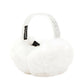 Steve Madden Women's Rhinestone Embellished Foldable Faux Fur Earmuffs