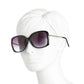 Steve Madden Women's Rhinestone Square Frame Style UV Protection Sunglasses