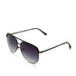 Steve Madden Women's Unisex Metal Frame 100% UV Protection Aviator Sunglasses
