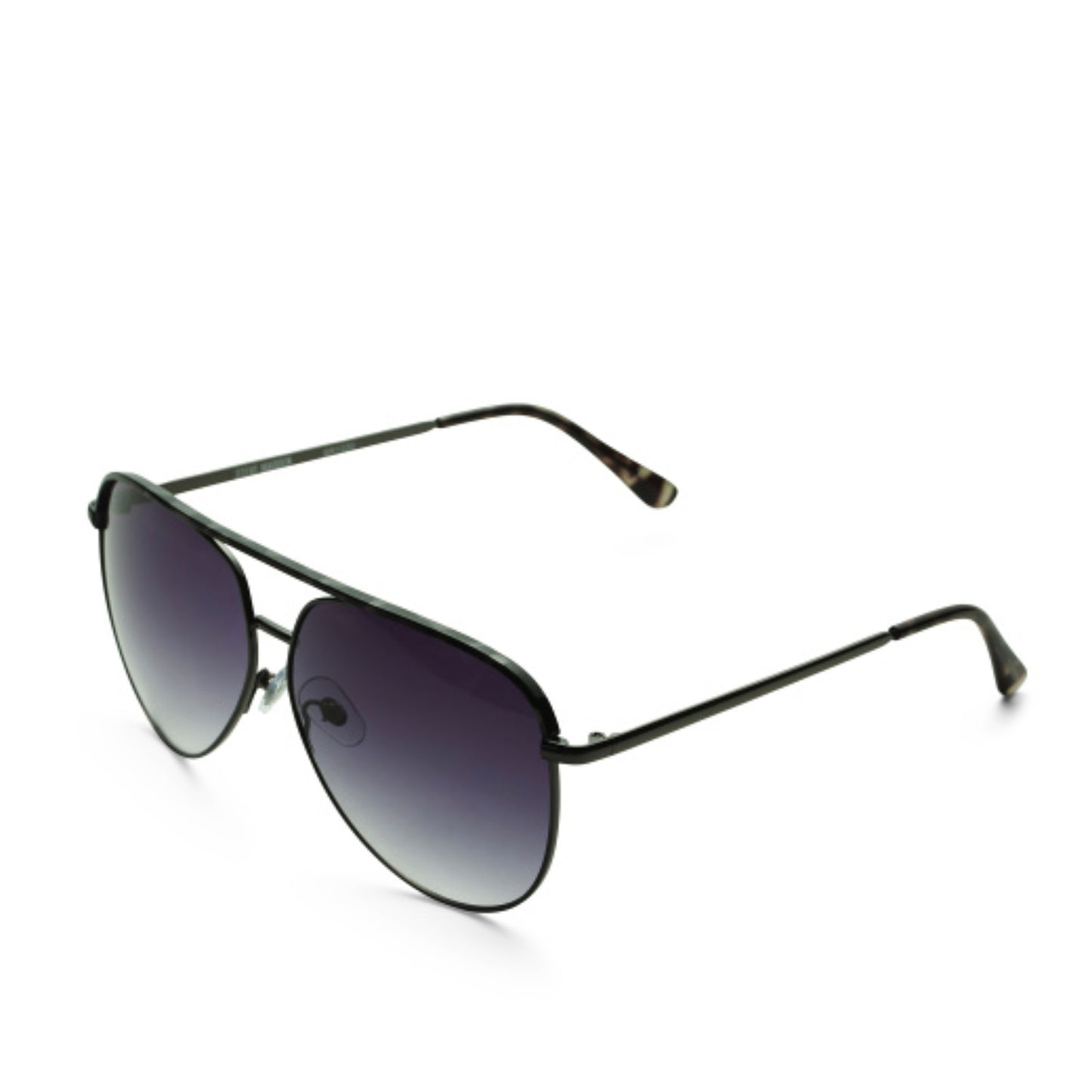 Steve Madden Women's Unisex Metal Frame 100% UV Protection Aviator Sunglasses