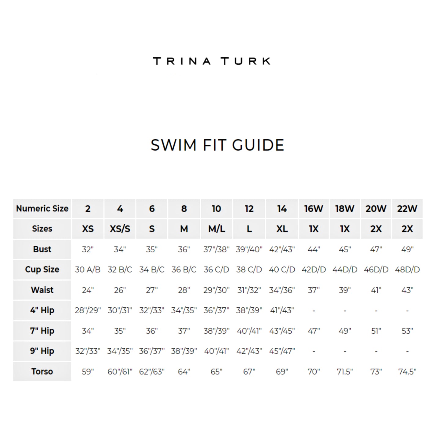 Trina Turk Women's Breeze Twist Front Swim Bandeau Bra and High-Waist Bikini Bottom Collection
