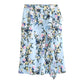 Embrace elegance and elevate your style with the Ted Baker midi skirt in beautiful powder blue. Featuring delicate ruffles on one side and an elastic back waistband for comfortable all-day wear, this lightweight skirt is crafted from 100% polyester for easy care. The charming floral print and midi length create a versatile piece perfect for casual outings or dressed-up occasions.&nbsp;