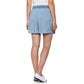 Telluride Women's High Rise Tie-Front Soft Lightweight Stretch Denim Flowy Shorts