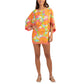Trina Turk Women's Playa De Flor Floral Print Swim Tunic Cover-up