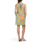 Trina Turk Women's Juju Floral Print Halter Neck Mini Dress
