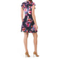 Vince Camuto Women's Floral Print Fit & Flare Mini Dress