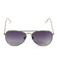 Vera Bradley Women's Metal Frame 55mm Aviator Sunglasses