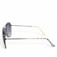 Vera Bradley Women's Metal Frame 55mm Aviator Sunglasses