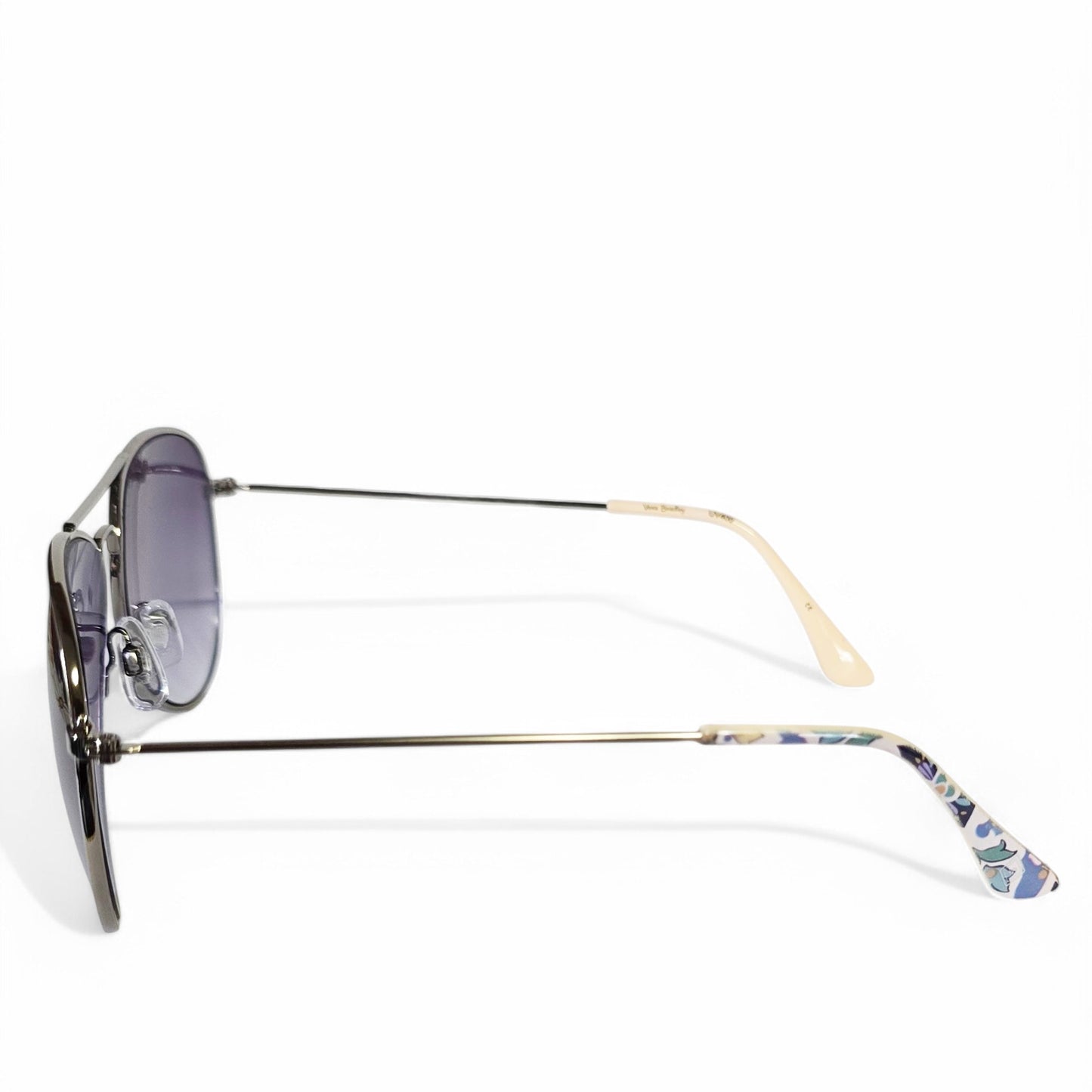 Vera Bradley Women's Metal Frame 55mm Aviator Sunglasses