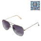 Vera Bradley Women's Metal Frame 55mm Aviator Sunglasses