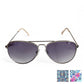 Vera Bradley Women's Metal Frame 55mm Aviator Sunglasses