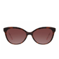 Bring a sleek charm to your sunny day looks with these fabulous Tora sunglasses by Vera Bradley. Designed with a sleek semi-cat eye shape, these on-trend shades are sure to stand out all year. Complete UV protection shields your eyes while the full-rim plastic construction keeps them comfortable all day.