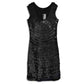Vertigo Women's Novelty Textured Front Sleeveless Cocktail Party Mini Dress