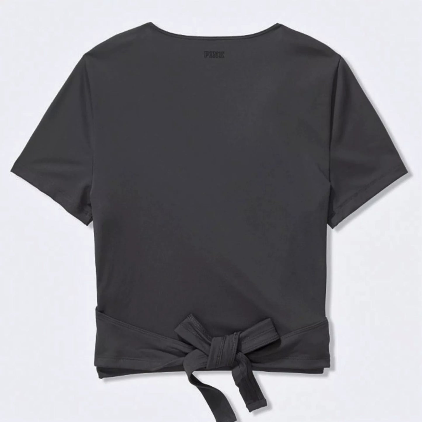 Victoria's Secret PINK Women's Back Tie Ultimate Active Wrap Top T-Shirt