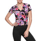 Victoria's Secret PINK Women's Back Tie Ultimate Active Wrap Top T-Shirt